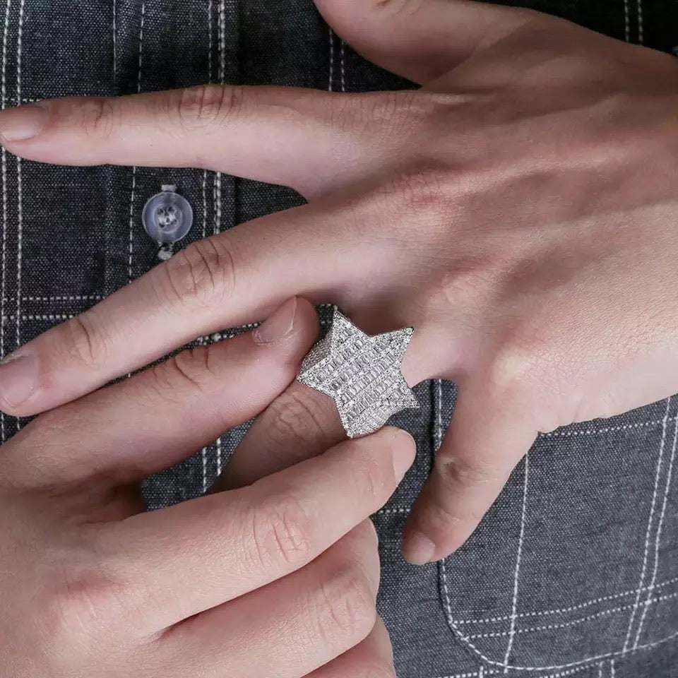 Baguette Star Ring ⭐️
