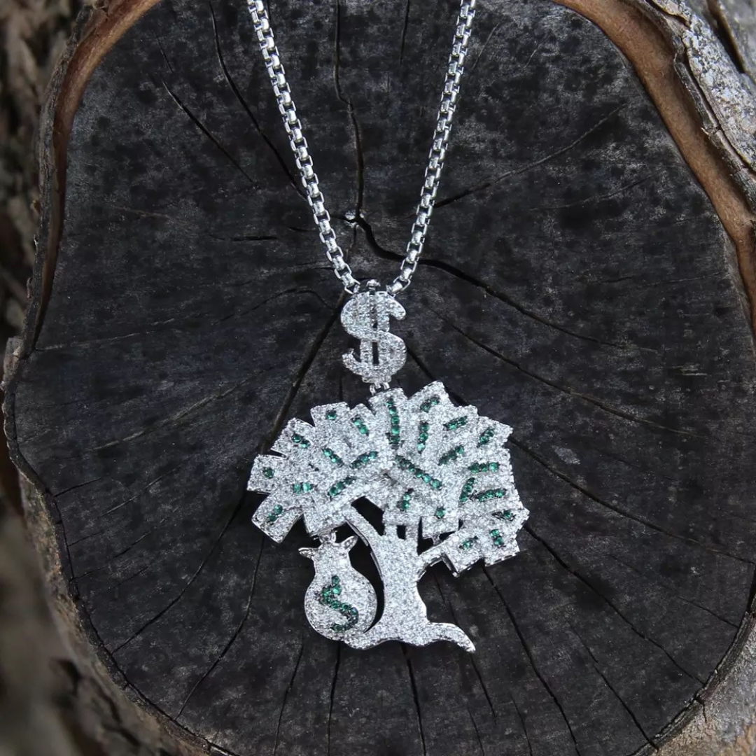Money Grows On Trees Pendant🌳💰