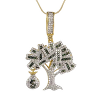 Money Grows On Trees Pendant🌳💰