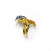 Ocean Reef 18k Gold Plated Ring
