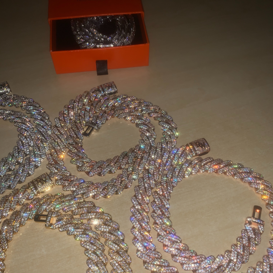 Dripwatch Iced Out 12mm Cuban Link Chain