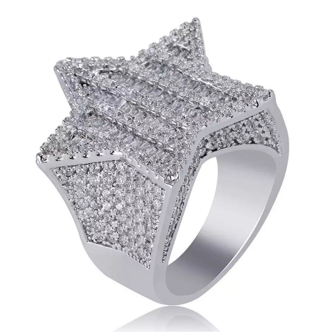 Baguette Star Ring ⭐️