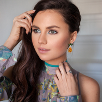 Pineapple Drop Earrings