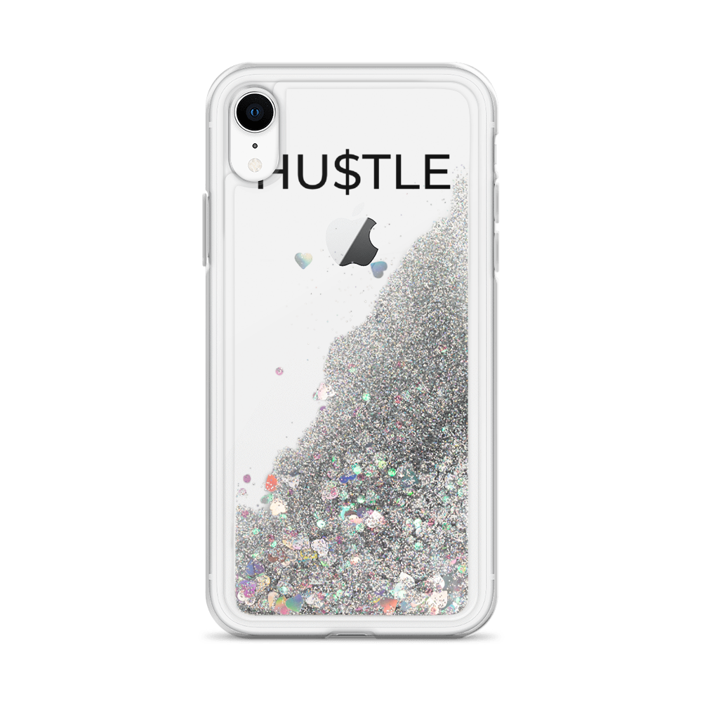 HU$TLE Liquid Glitter Phone Case