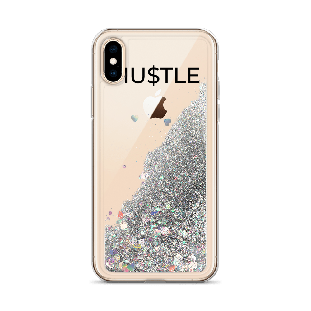 HU$TLE Liquid Glitter Phone Case