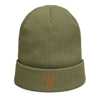 Dripwatch Calligraphy Organic Beanie