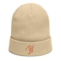 Dripwatch Calligraphy Organic Beanie