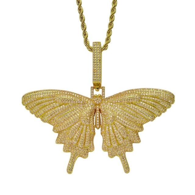 iced-out-butterfly-design-pendant-cuban-chain-necklace-dripwatch.store