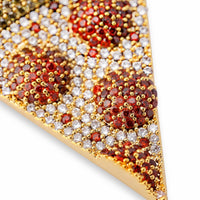 Iced Out Pizza Slice Pendant🍕