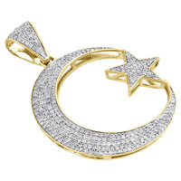 Diamond Crescent Pendant