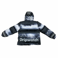 Dripwatch Lightning Reflective Puffer Jacket
