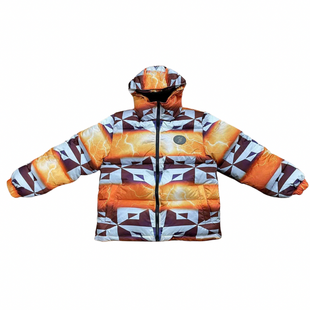 Dripwatch Thunderstorm Mirror Puffer Jacket