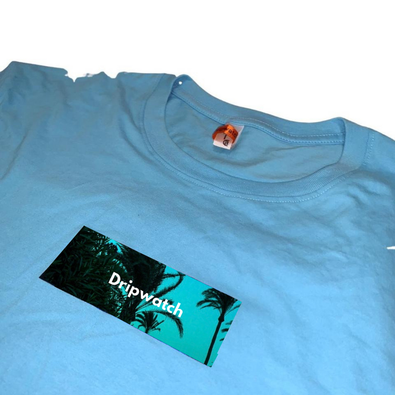 Dripwatch Palm Trees Reflective T-shirt