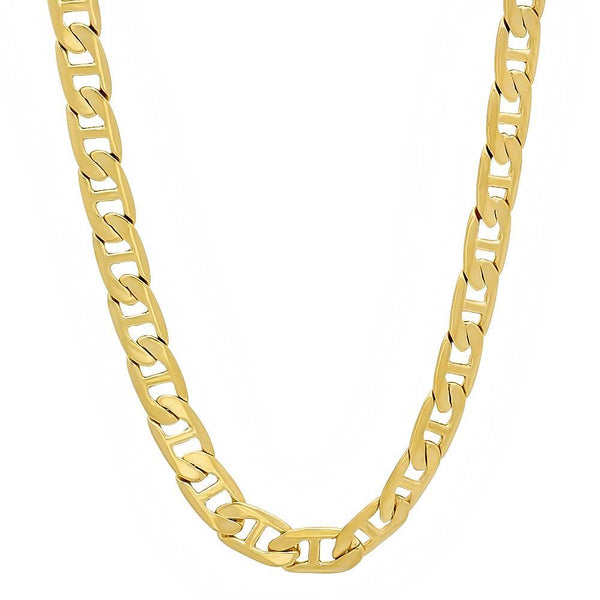 14K Yellow Gold Plated Classic Chain