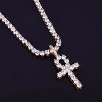 iced-out-zircon-ankh-cross-with-4mm-tennis-chain-necklace-set-dripwatch.store