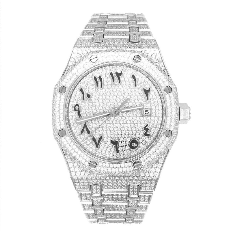 18k-white-gold-iced-out-arabic-dial-bust-down-watch-dripwatch.store
