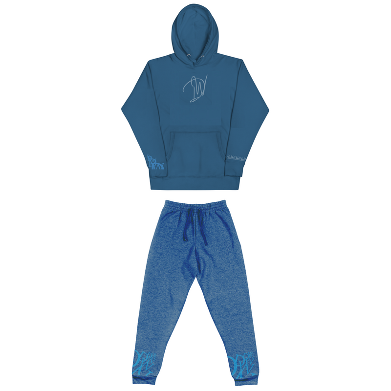 Dripwatch Calligraphy Embroidery Tracksuit