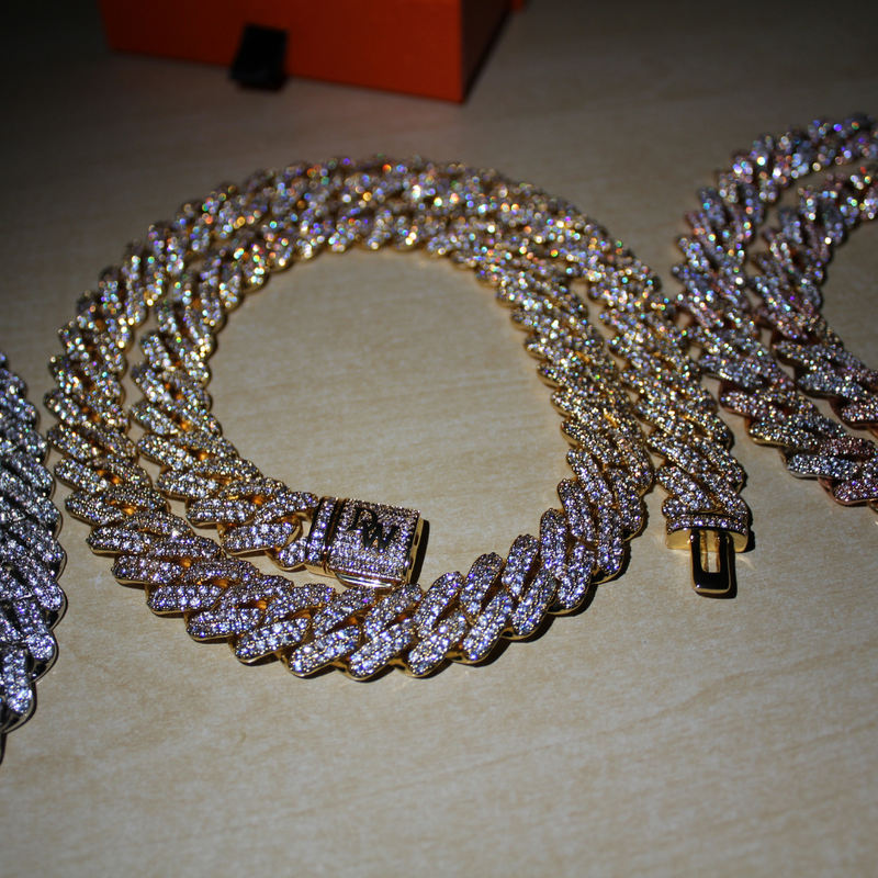 Dripwatch Iced Out 12mm Cuban Link Chain
