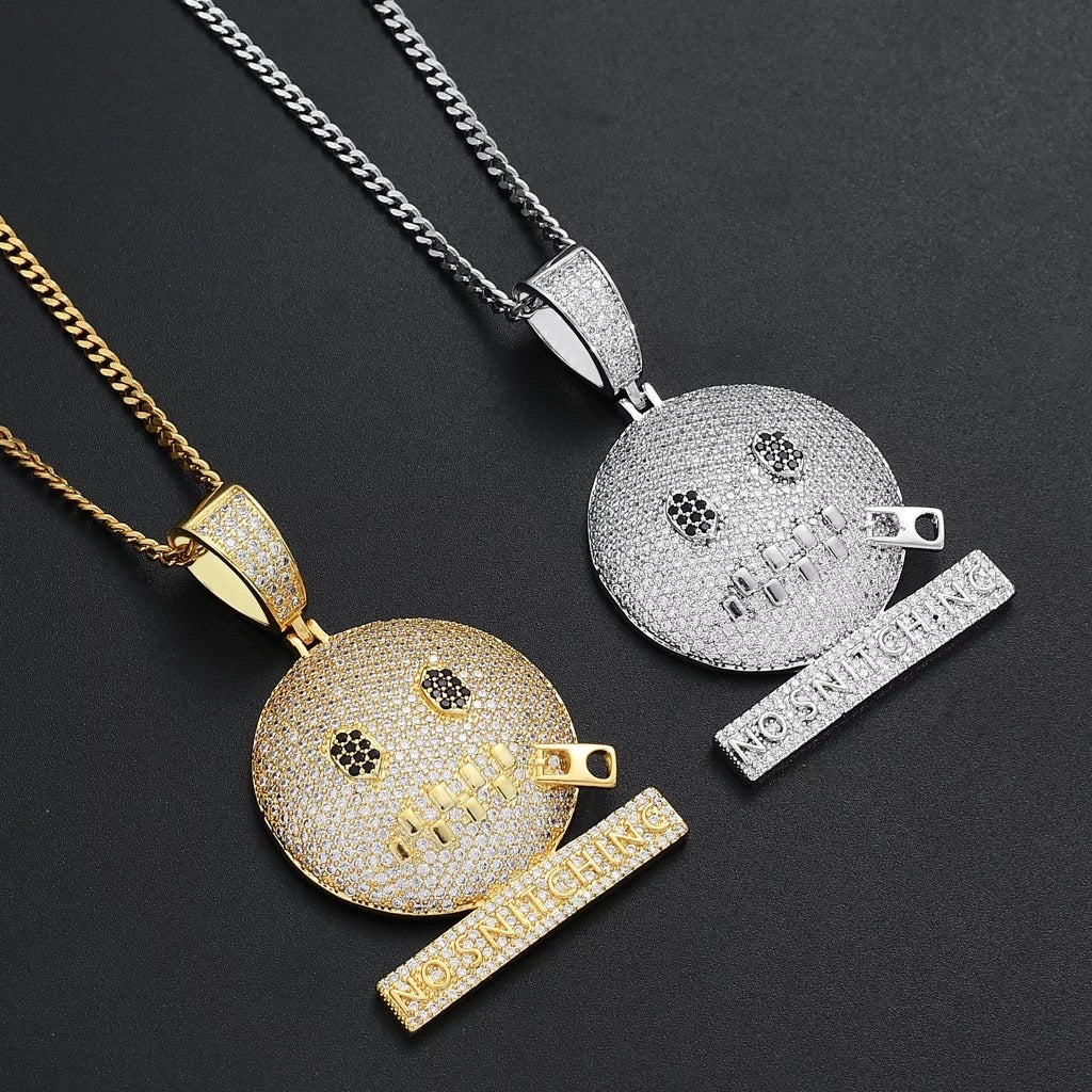 No Snitching Pendant