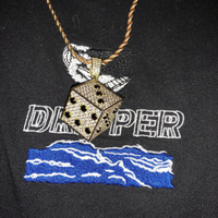 Iced Out Dice Pendant 🎲