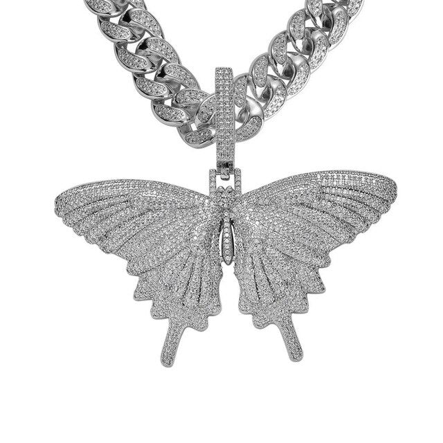iced-out-butterfly-design-pendant-cuban-chain-necklace-dripwatch.store