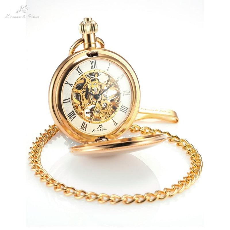 vintage-golden-roman-numerals-pendant-chain-mechanical-pocket-watch-gift-dripwatch.store
